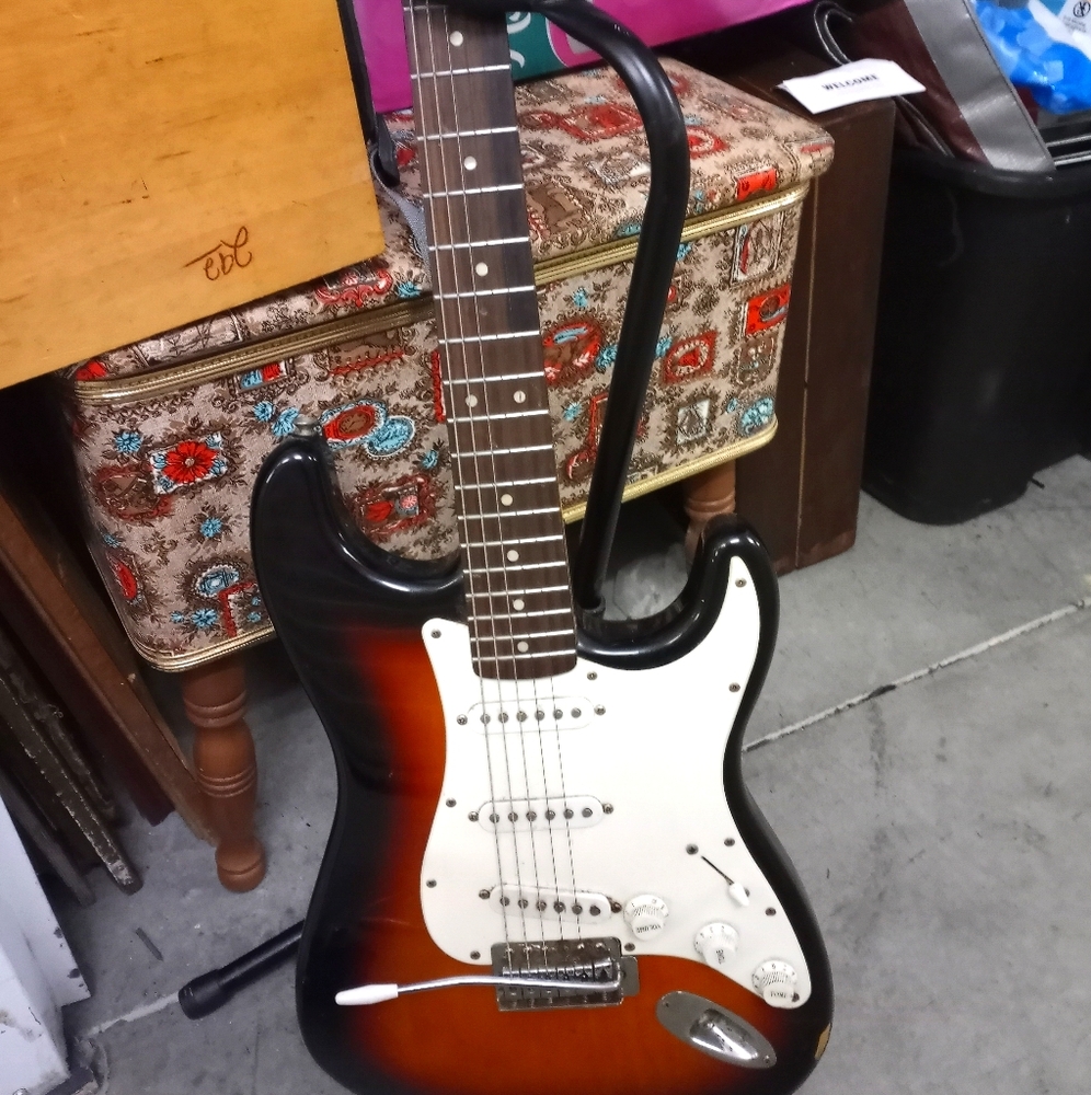 Guitar and amp